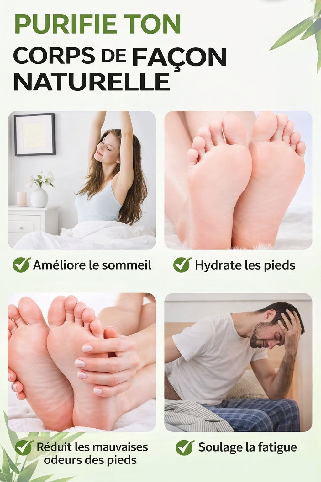 Patch Détoxifiant pour les Pieds