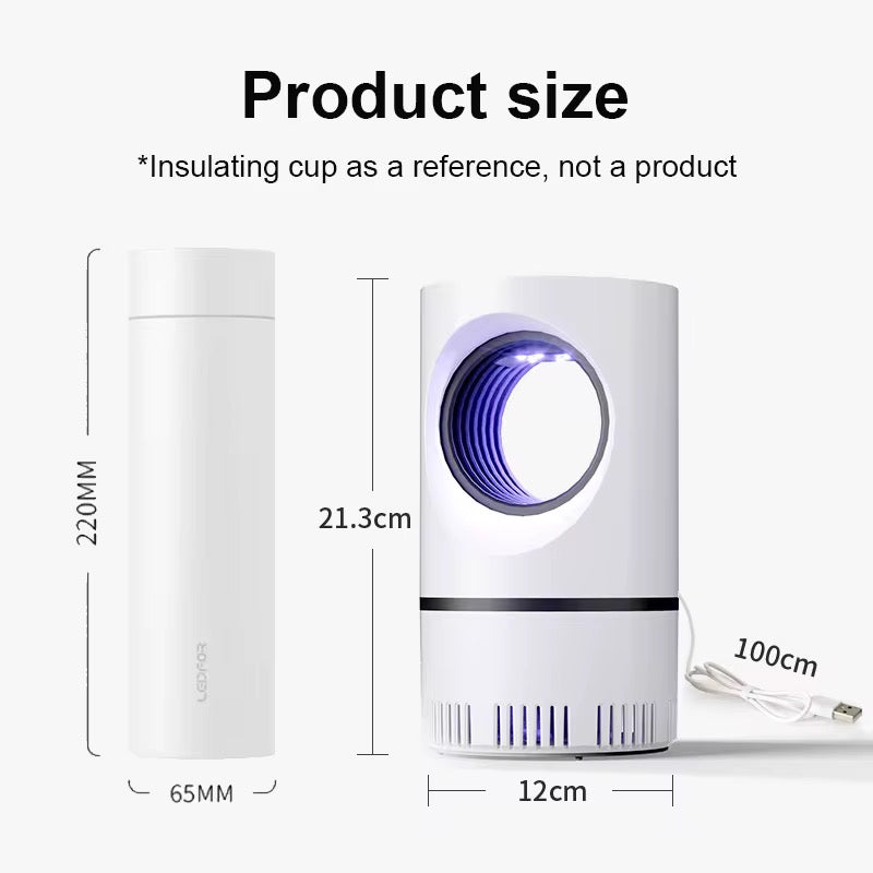 🦟 TUEUR D’INSECTES ÉLECTRIQUE INTELLIGENT – FINI LES MOUSTIQUES, MOUCHES ET NUISIBLES !