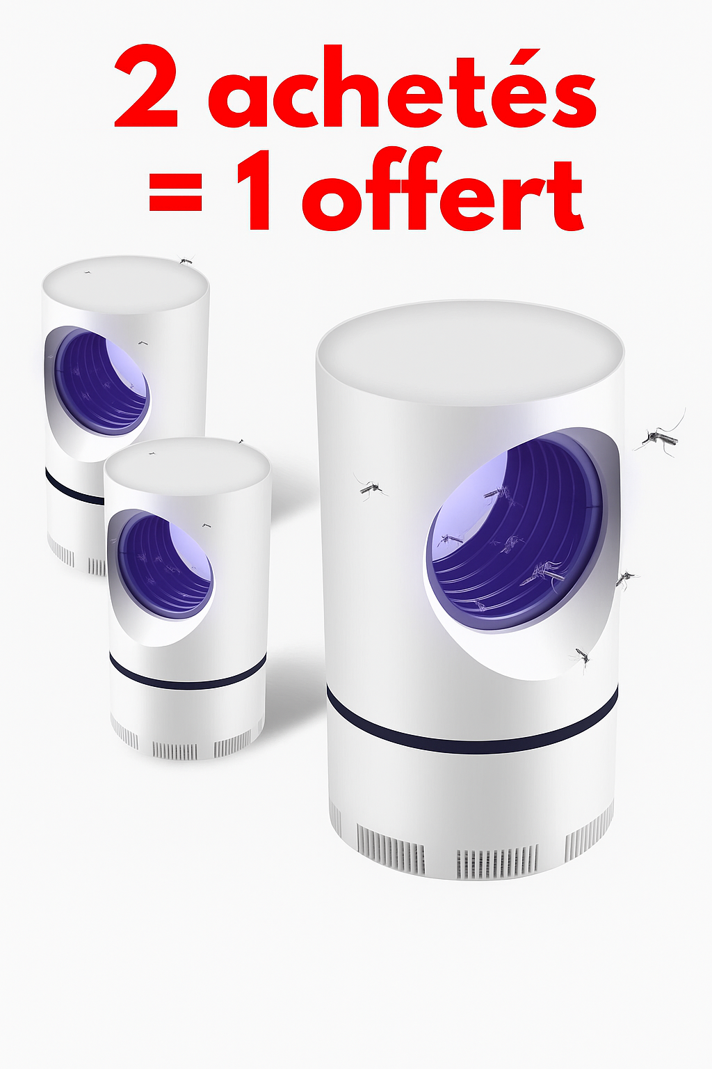 🦟 TUEUR D’INSECTES ÉLECTRIQUE INTELLIGENT – FINI LES MOUSTIQUES, MOUCHES ET NUISIBLES !