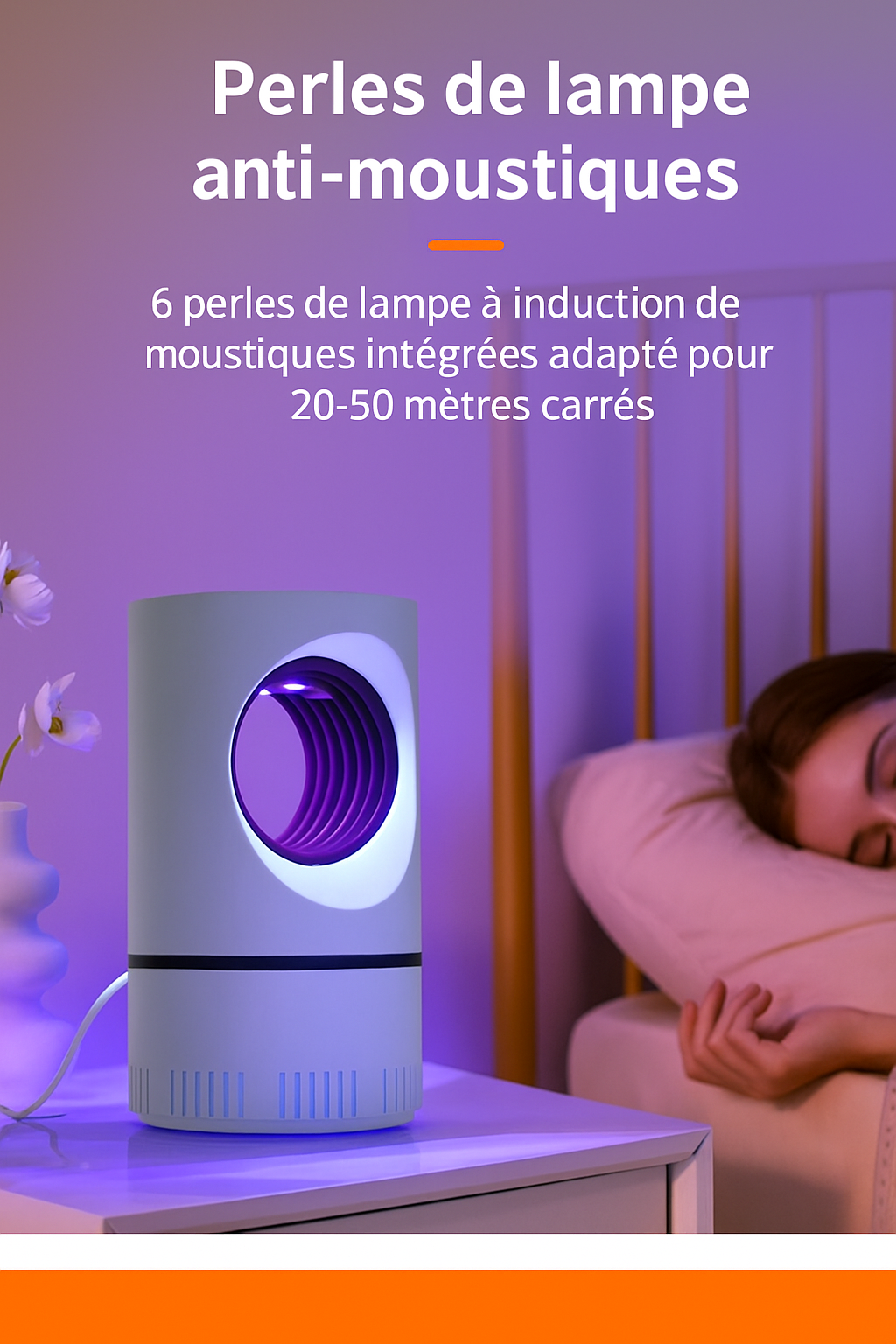 🦟 TUEUR D’INSECTES ÉLECTRIQUE INTELLIGENT – FINI LES MOUSTIQUES, MOUCHES ET NUISIBLES !
