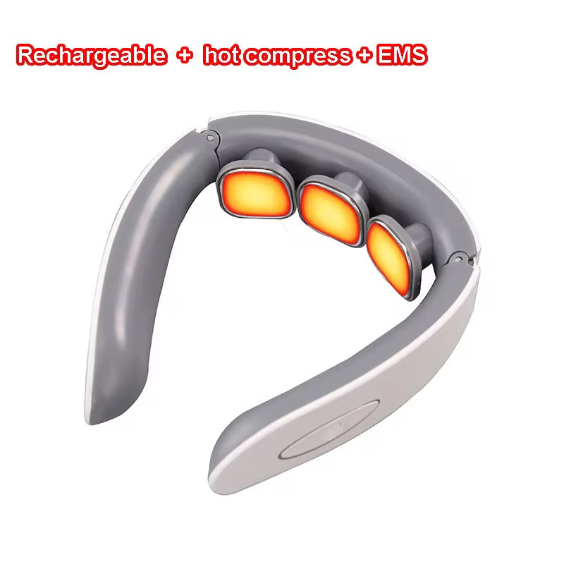 Masseur de Cou Électrique Chauffant – Relaxation Intelligente à Domicile