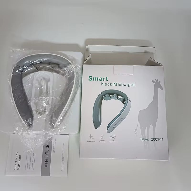 Masseur de Cou Électrique Chauffant – Relaxation Intelligente à Domicile