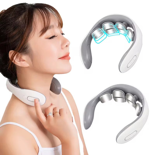 Masseur de Cou Électrique Chauffant – Relaxation Intelligente à Domicile