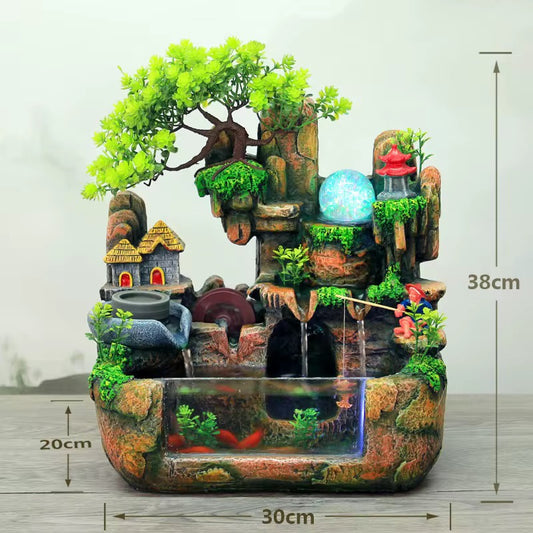 Cascade d’Eau Décorative – Le Cadeau Zen Parfait pour la Fin d’Année