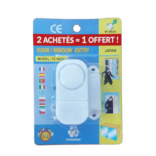 Alarme de Porte Ultra-Sécurisée (120 dB)
