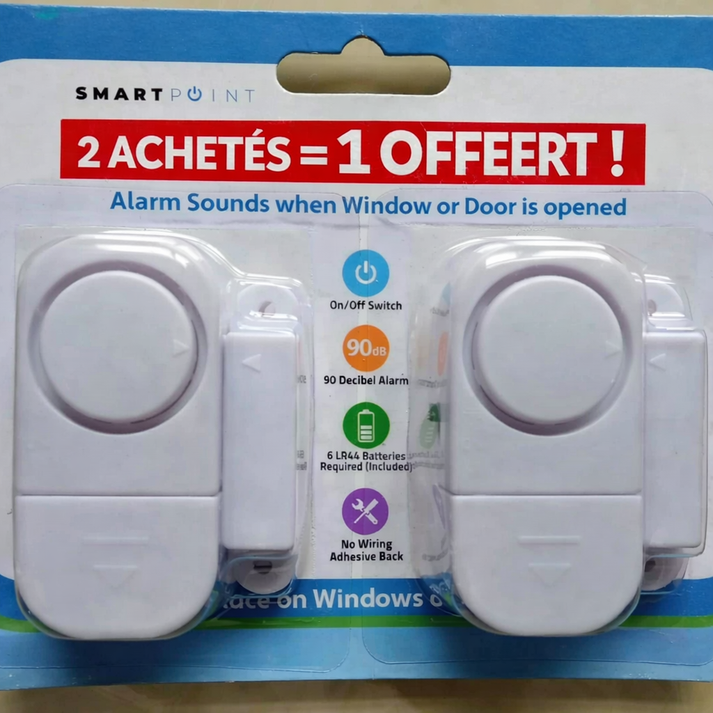 Alarme de Porte Ultra-Sécurisée (120 dB)